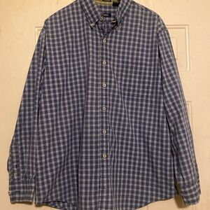 Izod Long Sleeve Plaid Shirt‎